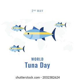 World Tuna Day Vector Illustration Design Stock Vector (Royalty Free ...