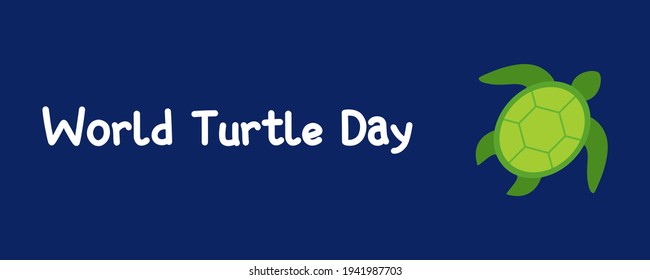 World Turtle Day. Turtle icon