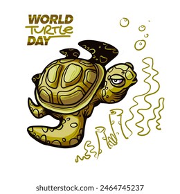 World Turtle Day is May 23rd each year and is celebrated throughout the world. It was started in 2000 by American Tortoise Rescue