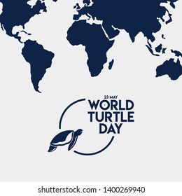 World Turtle Day Vector Template Design Illustration