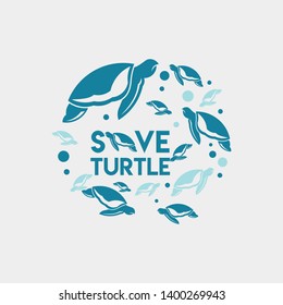 World Turtle Day Vector Template Design Illustration