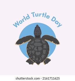 World Turtle Day Vector Template Design Illustration