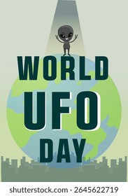 World UFO Day is an awareness day for people to gather together and watch the skies for unidentified flying objects.