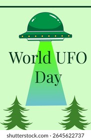 World UFO Day is an awareness day for people to gather together and watch the skies for unidentified flying objects.