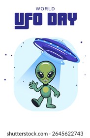 World UFO Day is an awareness day for people to gather together and watch the skies for unidentified flying objects.
