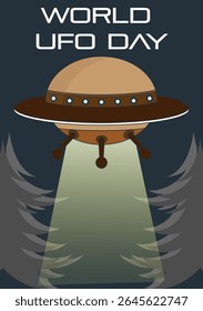 World UFO Day is an awareness day for people to gather together and watch the skies for unidentified flying objects.