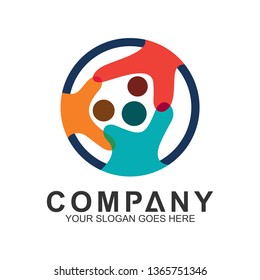 World Unity Logo,Family Care,Kids Support,Medical Clinic Logo,Charity Children,Kids World Logo,Friendship Vector