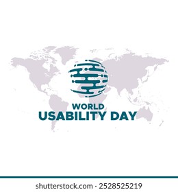 World Usability Day, 2nd Thursday in November, vector graphic National Legal Services Day held on 2nd Thursday in November, greeting card, editable template.