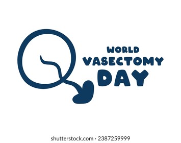 Día Mundial de la Vasectomía. Tercer viernes de noviembre de cada año