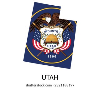 World Vector Contour Country Flags