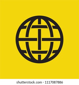 World vector icon