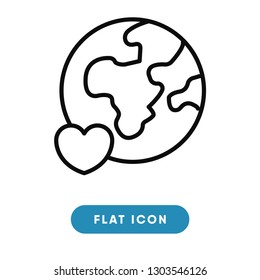 World vector icon