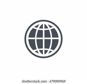 World Vector Icon World Icon Vector Stock Vector (Royalty Free ...