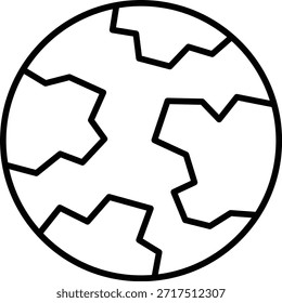 Icono del Vector mundial. Se puede utilizar para aplicaciones de impresión, móviles y de Web.