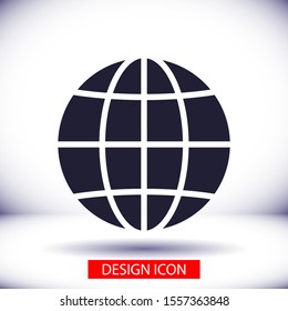 World Vector icon design 10 eps illustration