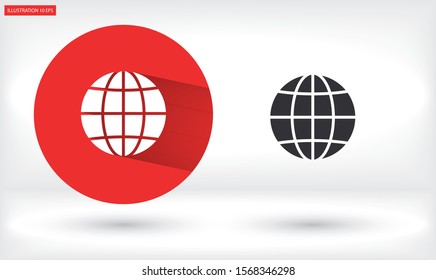 World Vector icon design 10 eps illustration
