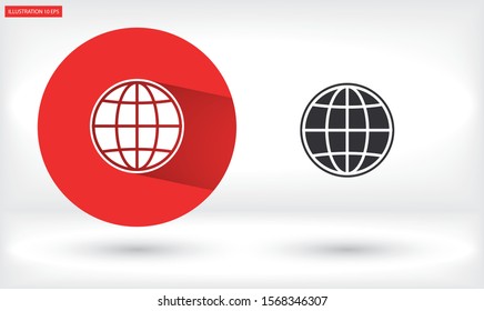 World Vector icon design 10 eps illustration