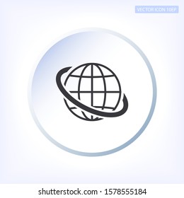 World Vector icon design 10 eps illustration
