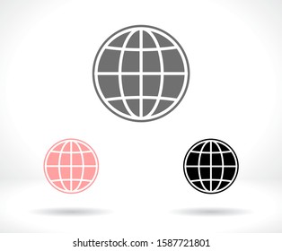 World Vector icon design 10 eps illustration