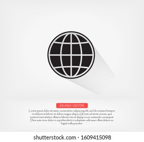 World Vector icon design 10 eps illustration