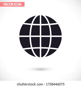 World Vector icon design 10 eps illustration