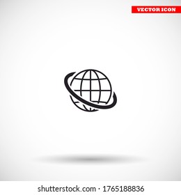 World Vector icon design 10 eps illustration