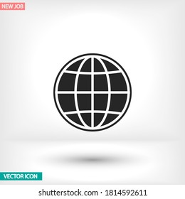 World Vector icon design World 10 eps illustration