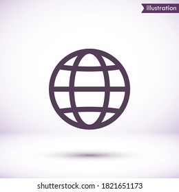 World Vector icon design 10 eps illustration