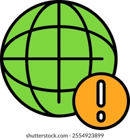 World Vector Icon Design Symbol