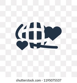 World vector icon isolated on transparent background, World transparency concept can be used web and mobile