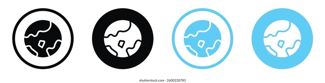 World vector icons graphic pack