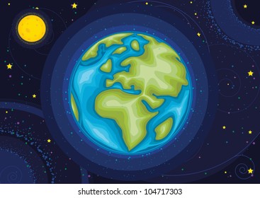 World vector illustration