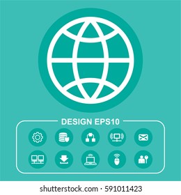 World Vector Illustration Icon