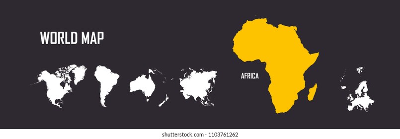 World vector map