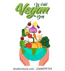 World Vegan Day is an annual global event celebrated on November 1st to promote and raise awareness about veganism.