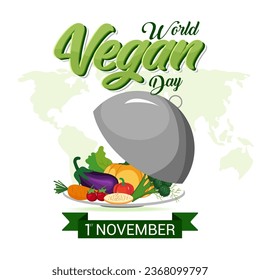 World Vegan Day is an annual global event celebrated on November 1st to promote and raise awareness about veganism.