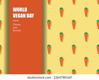 world vegan day health vegetable diet green vitamin vector ingredient food november market herbal