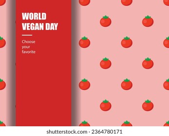 world vegan day health vegetable diet green vitamin vector ingredient food november market herbal