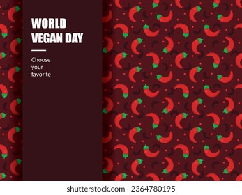 world vegan day health vegetable diet green vitamin vector ingredient food november market herbal