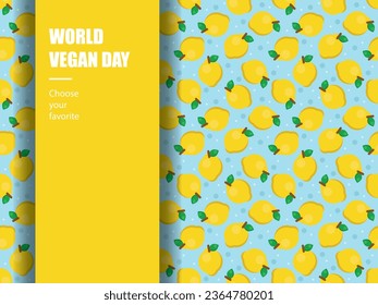 world vegan day health vegetable diet green vitamin vector ingredient food november market herbal