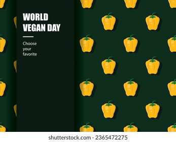 world vegan day health vegetable diet green vitamin vector ingredient food november market herbal