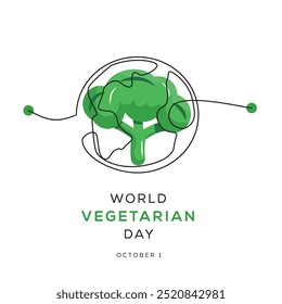 World Vegetarian Day, held on 1 October.