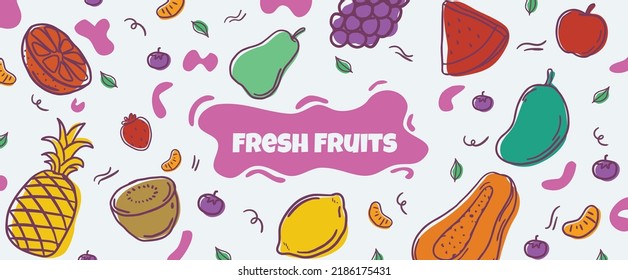 world vegetarian day horizontal banner vector flat design