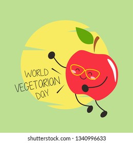 World Vegetarian Day Illustration