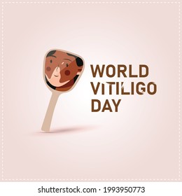 World Vitiligo Day, flyer, banner