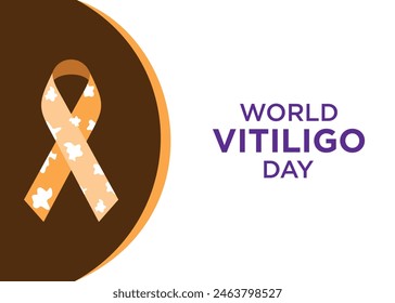 World Vitiligo Day is observed annually on June 25th, dedicated to raising awareness about vitiligo.