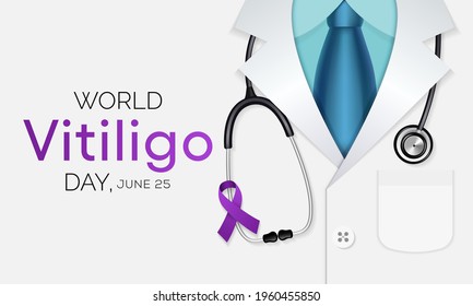 World Vitiligo day is observed every year on June 25, it is a long-term condition where pale white patches develop on the skin. It's caused by the lack of melanin, which is the pigment in skin