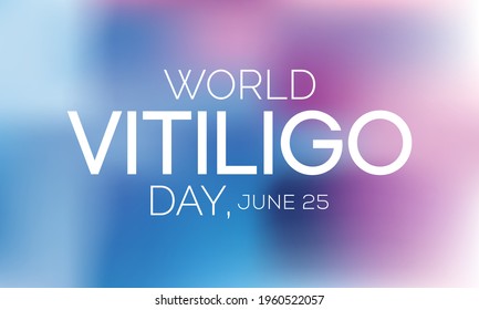 World Vitiligo day is observed every year on June 25, it is a long-term condition where pale white patches develop on the skin. It's caused by the lack of melanin, which is the pigment in skin