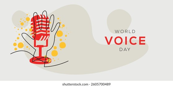 World voice day, held on 16 April.