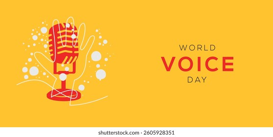 World voice day, held on 16 April.